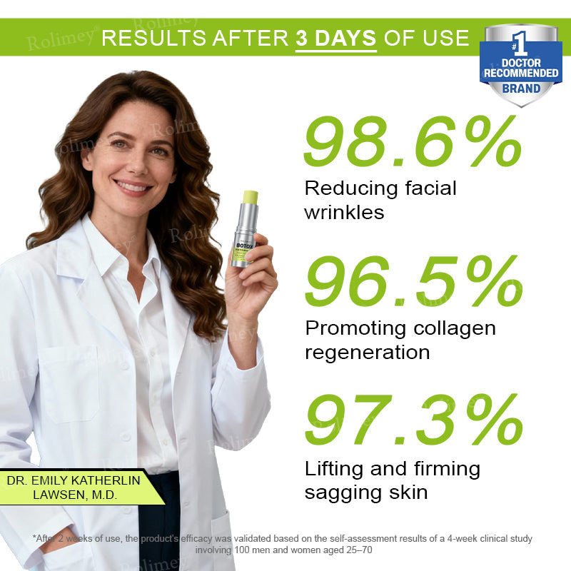 💐👨‍⚕️Made and Shipped from the Canada ✅Rolimey® Botox & Vita-A Retinol Shot Wrinkle-Lift Tightening stick- Last Day Promotion 70% OFF🔥LAST DAY 70% OFF