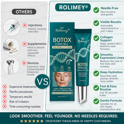 🌿👨‍⚕️CA HOT SALES ✨Rolimey® Botox & Stem Cell Wrinkle-Lift Tightening Cream