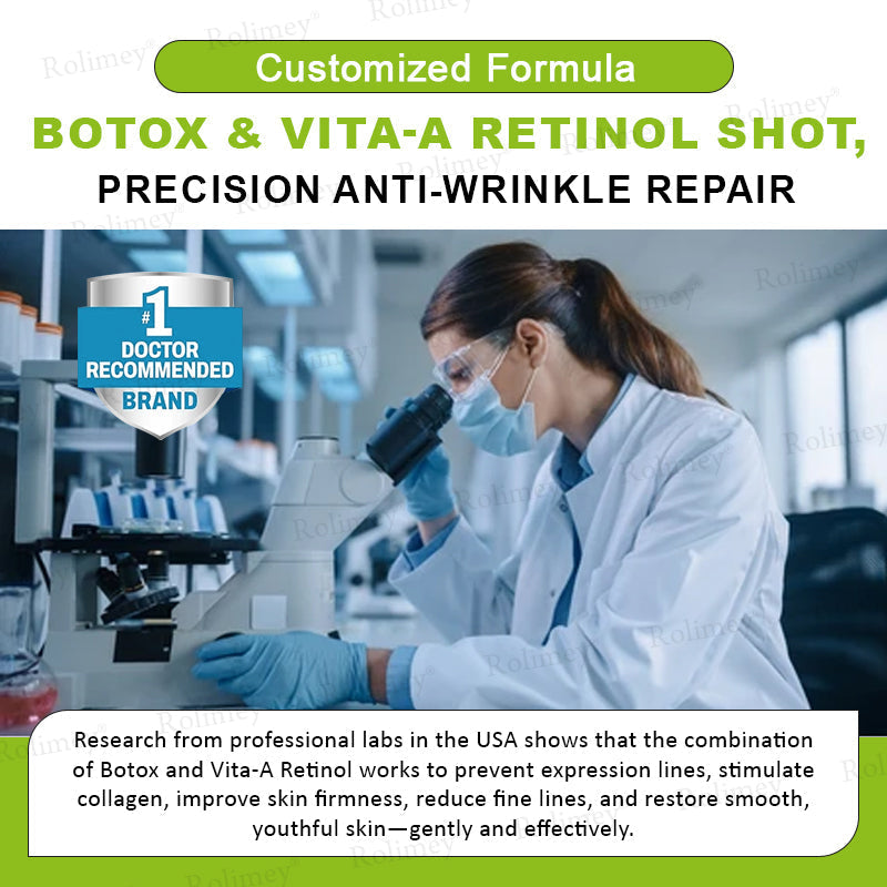 🌟Made and shipped from Canada 💫Rolimey® Botox & Vita-A Retinol Shot Wrinkle-Lift Tightening cream - Last Day Promotion 70% OFF