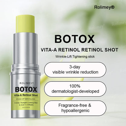 💐👨‍⚕️Made and Shipped from the Canada ✅Rolimey® Botox & Vita-A Retinol Shot Wrinkle-Lift Tightening stick- Last Day Promotion 70% OFF🔥LAST DAY 70% OFF