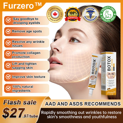 ✨🍀Made and shipped from Canada✅ Furzero™ Botox Bee Venom Wrinkle Removal Cream- LAST DAY 70% OFF
