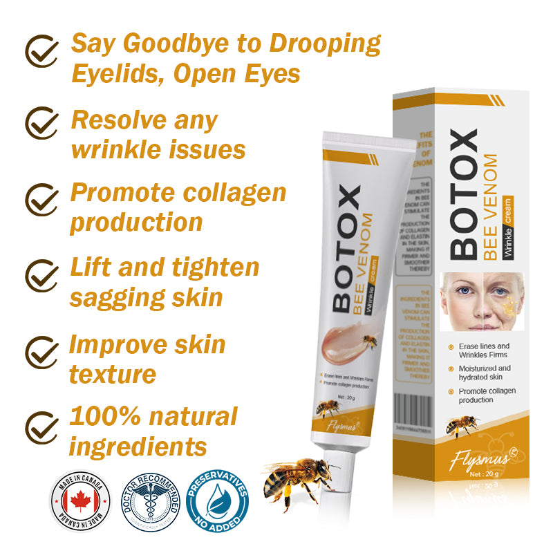 ✨🍀Made and shipped from Canada✅ Furzero™ Botox Bee Venom Wrinkle Removal Cream- LAST DAY 70% OFF