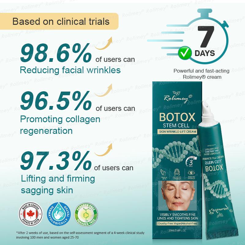 🌿👨‍⚕️CA HOT SALES ✨Rolimey® Botox & Stem Cell Wrinkle-Lift Tightening Cream