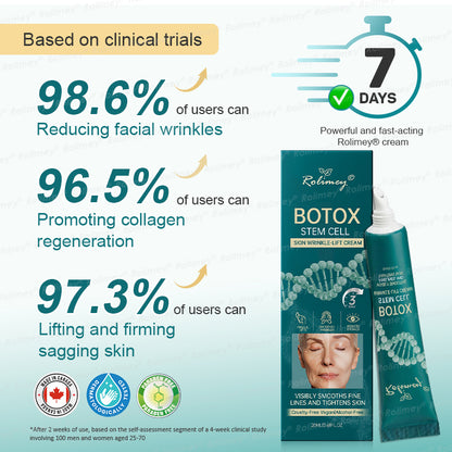 🌿👨‍⚕️CA HOT SALES ✨Rolimey® Botox & Stem Cell Wrinkle-Lift Tightening Cream