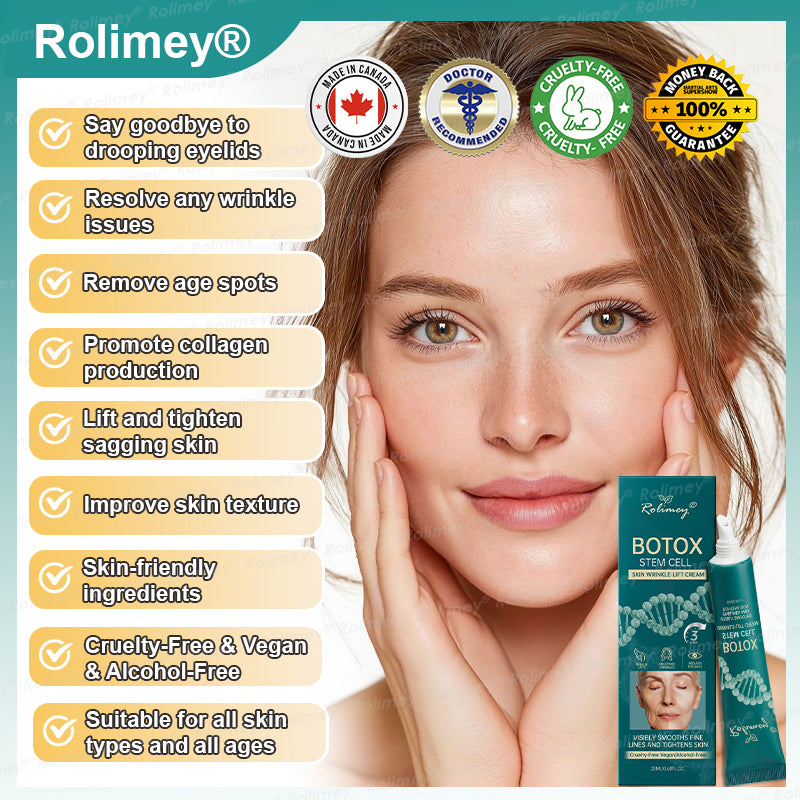 🌿👨‍⚕️CA HOT SALES ✨Rolimey® Botox & Stem Cell Wrinkle-Lift Tightening Cream