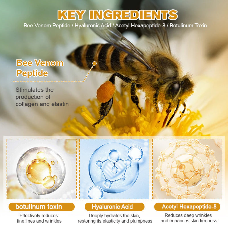 ✨🍀Made and shipped from Canada✅ Furzero™ Botox Bee Venom Wrinkle Removal Cream- LAST DAY 70% OFF