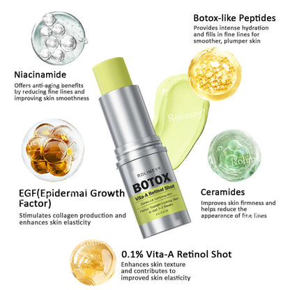 💐👨‍⚕️Made and Shipped from the Canada ✅Rolimey® Botox & Vita-A Retinol Shot Wrinkle-Lift Tightening stick- Last Day Promotion 70% OFF🔥LAST DAY 70% OFF