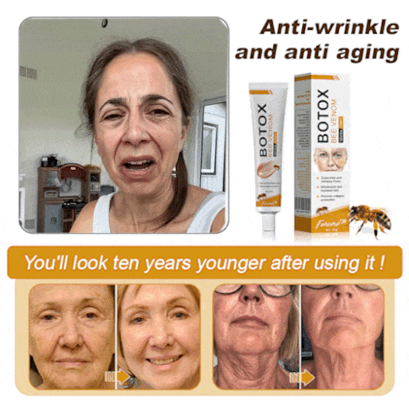 ✨🍀Made and shipped from Canada✅ Furzero™ Botox Bee Venom Wrinkle Removal Cream- LAST DAY 70% OFF