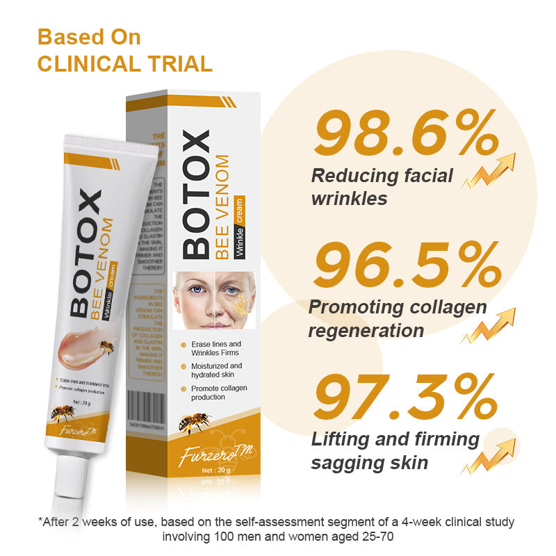 ✨🍀Made and shipped from Canada✅ Furzero™ Botox Bee Venom Wrinkle Removal Cream- LAST DAY 70% OFF